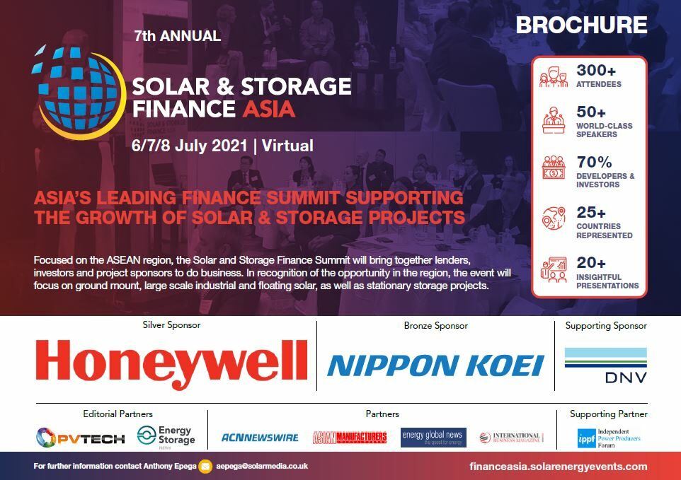 Solar Finance & Investment Asia 2021 Event Brochure